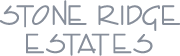 stone ridge estates logo - lincoln ne